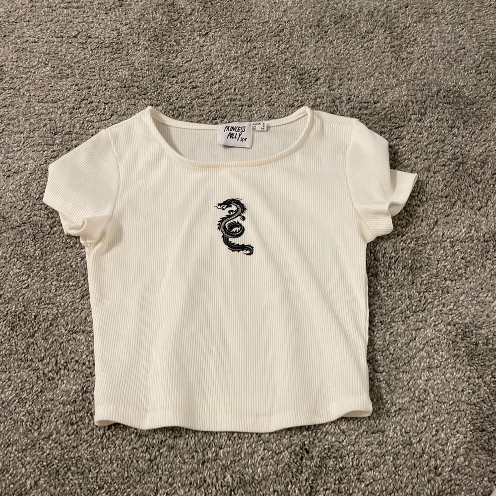 Princess Polly white top (size 2)